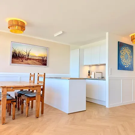 Traumblick - Wellnesswelle - Sauna, Design & Erste Reihe Mit Panorama Meerblick Apartmán Sierksdorf